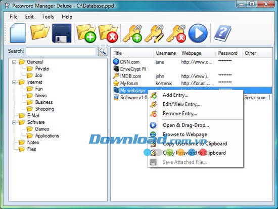 Password Manager Deluxe