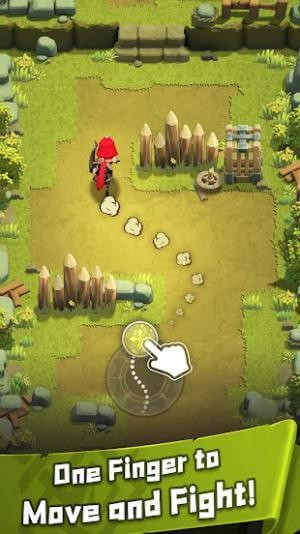 Điều khiển nhân vật của bạn di chuyển và chiến đấu dễ dàng trong Path of Immortals