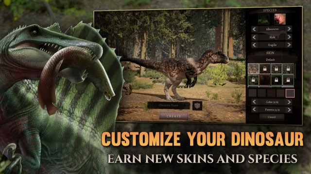 Tùy chỉnh khủng long của bạn