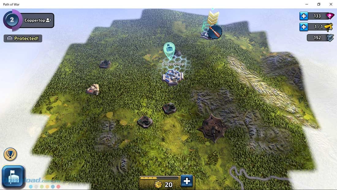 Lần lượt chiếm cứ các bang