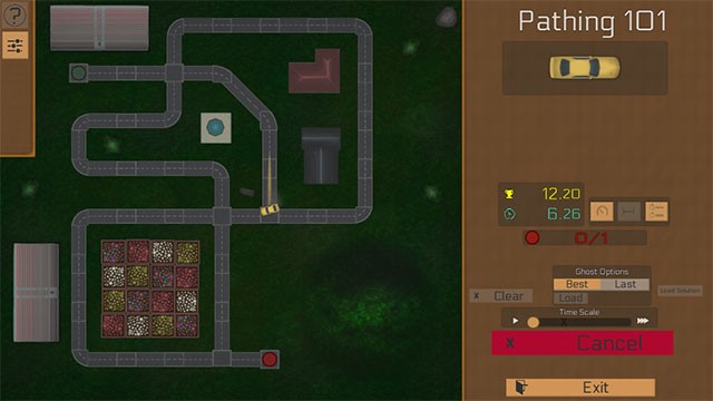 Tìm quãng đường ngắn nhất để đua xe và về đích sớm nhất trong Pathological Tires game