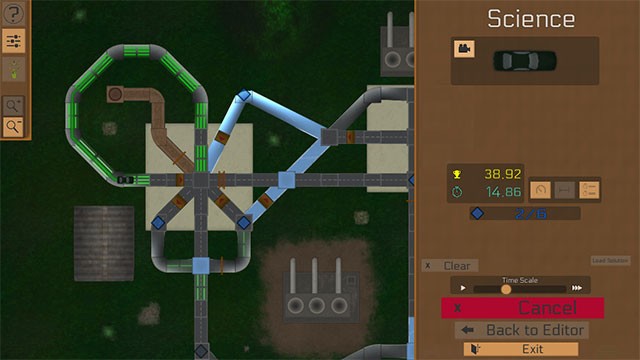 Chơi game Pathological Tires với góc nhìn từ trên xuống