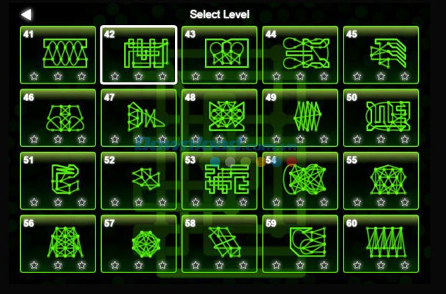 Chọn bàn chơi cho từng mức độ