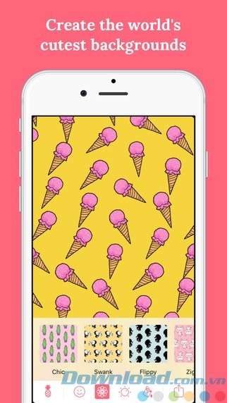 Thiết kế hình nền họa tiết