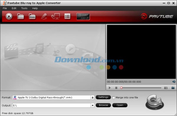Pavtube Blu-ray to Apple TV Converter