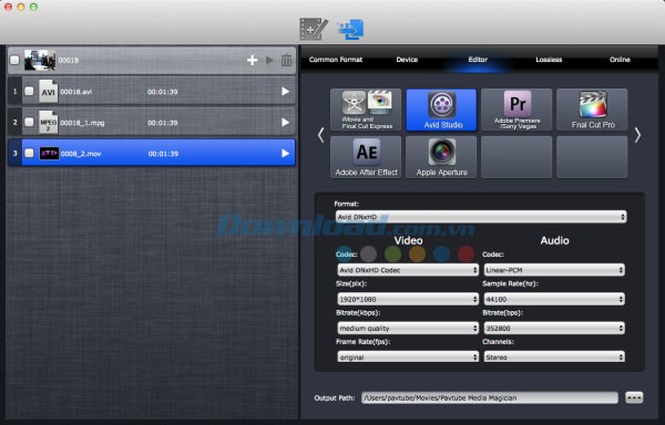 Pavtube Media Magician cho Mac