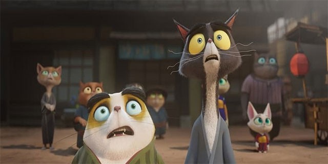 Và những chú mèo trong thị trấn