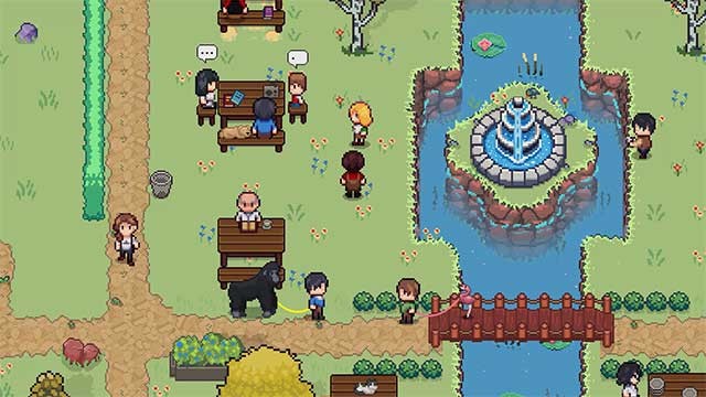 Cùng nhau chăm sóc động vật và mở rộng khu nghỉ dưỡng