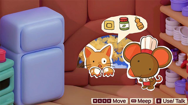 Pawsta là game nấu ăn cùng chú chuột đầu bếp và thế giới đất sét muôn màu