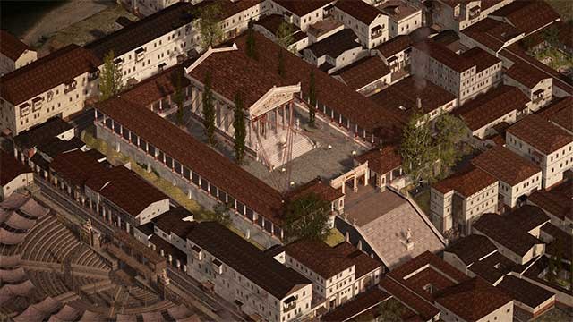 Xây dựng hệ thống phòng thủ và củng cố chúng bằng các tháp và cổng