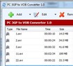 PC 3GP to VOB Converter - Convert 3GP to VOB