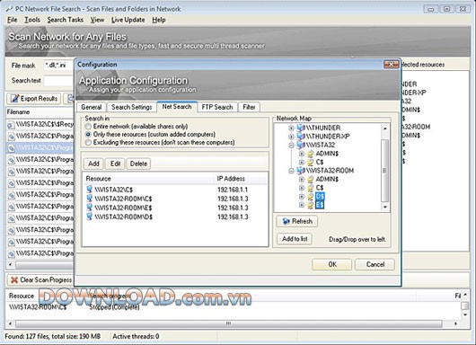 PC Network File Search