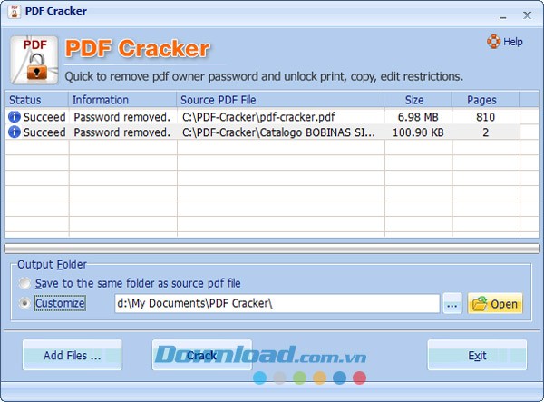 PDF Cracker