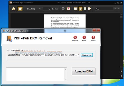 PDF ePub DRM Removal