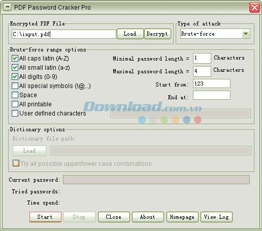 PDF Password Cracker Pro