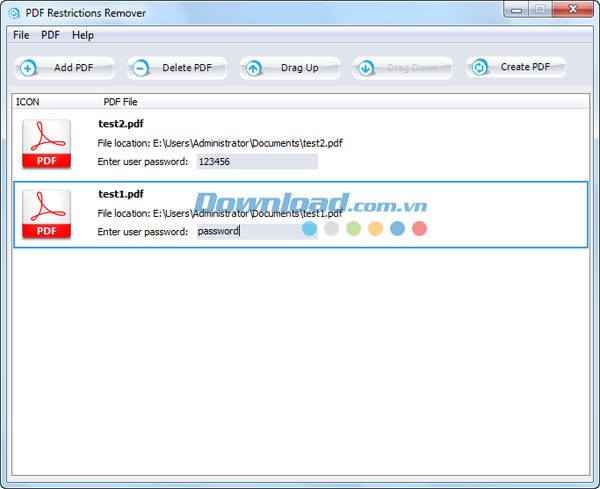 PDF Restriction Remover