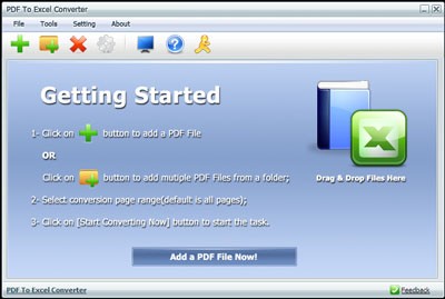Phần mềm chuyển đổi PDF sang Excel