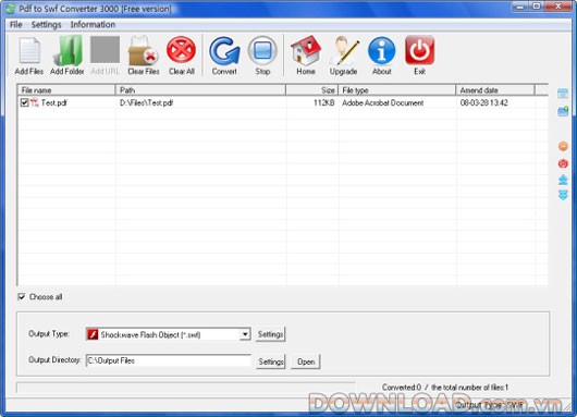 Pdf to Swf Converter 3000