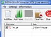 PDF to Word Converter 3000 - Chuyển đổi PDF sang Word