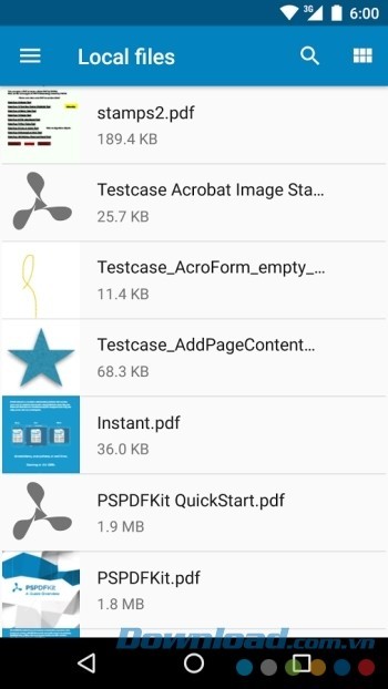 Hiển thị file trực quan
