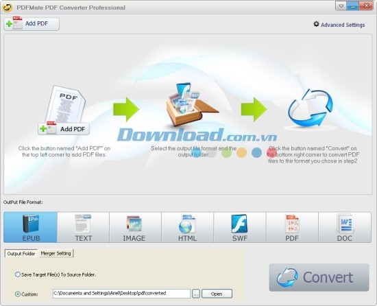 PDFMate PDF Converter Professional