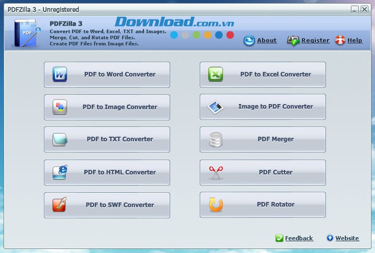 PDFZilla phiên bản 3.0