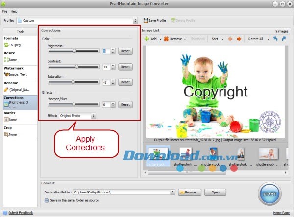 PearlMountain Image Converter