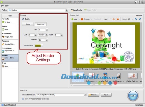 PearlMountain Image Converter
