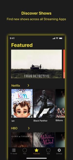 Duyệt tìm phim hoặc chương trình yêu thích trên Peel TV Guide