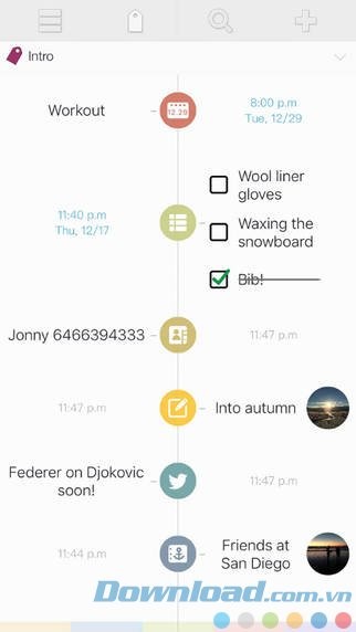 Tạo ghi chú nhanh