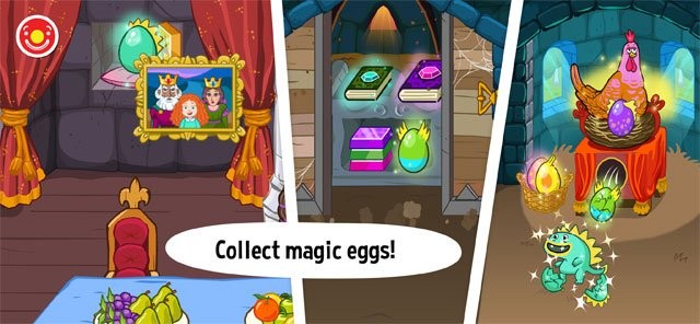 Thu thập các quả trứng phép thuật