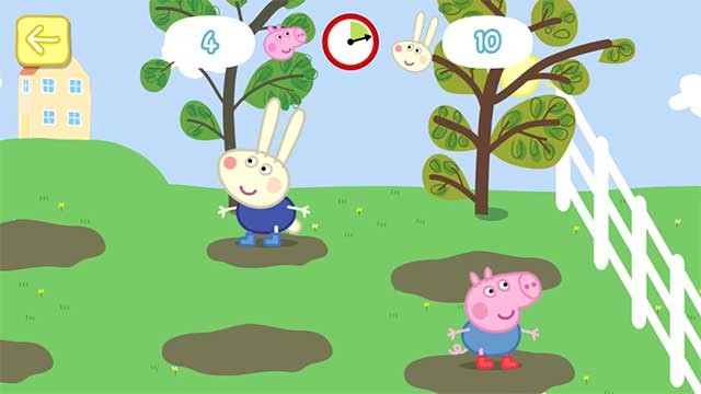 Peppa Pig: Happy Mrs Chicken cho Android bao gồm nhiều trò chơi vui nhộn chủ đề gà