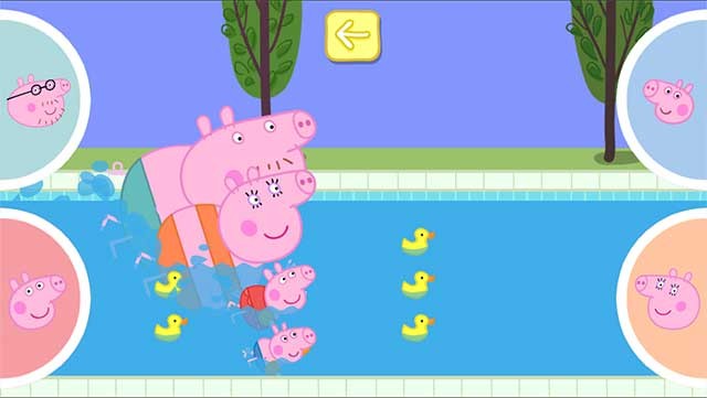Tham gia một cuộc thi bơi thú vị cùng các nhân vật quen thuộc trong phim Peppa Pig