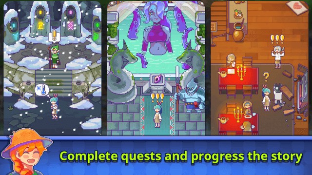 Hoàn thành các nhiệm vụ và khám phá câu chuyện