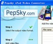 Pepsky iPod Converter - Chuyển đổi video, âm thanh sang iPod
