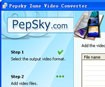 Pepsky Zune Converter - Chuyển đổi video sang Zune
