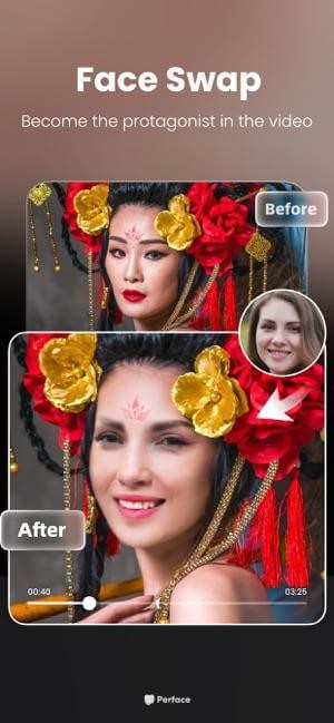 Hóa thân thành nhân vật chính trong video một cách nhanh chóng