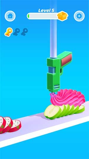 Cố gắng đừng để kem rơi ra ngoài