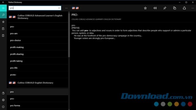 Chức năng gợi ý tìm kiếm tiện ích