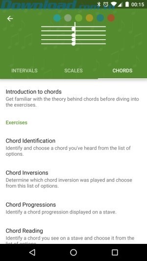 Luyện tập về hợp xướng, thang âm
