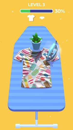 Ủi cho đến khi thanh tiến độ đạt 100%