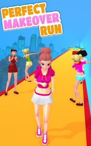 Perfect Makeover Run là game người chạy kết hợp với thời trang thú vị