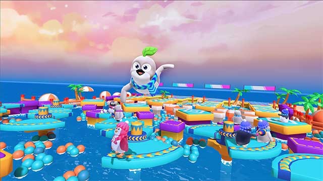 Hai người phải phối hợp chặt chẽ với nhau để đánh bại các đội khác và giành chiến thắng