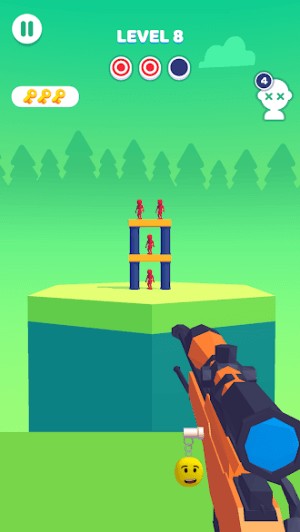 Bạn trở thành sát thủ bắn tỉa trong game Perfect Snipe