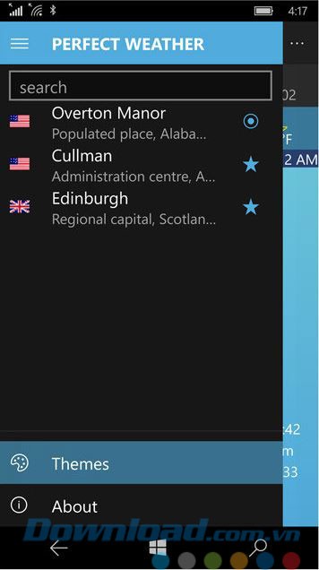 Lựa chọn địa điểm