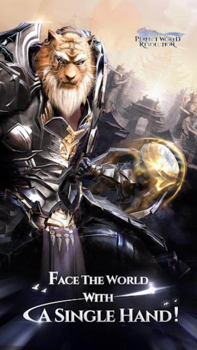 Perfect World Revolution cho bạn trải nghiệm game Thế Giới Hoàn Mỹ ở màn hình dọc