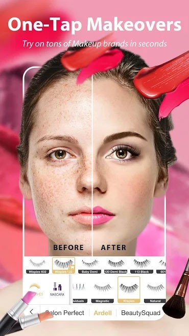 Perfect365 for Android là ứng dụng trang điểm ảnh đẹp