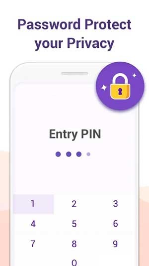 Chế độ mật khẩu để bảo vệ quyền riêng tư của bạn