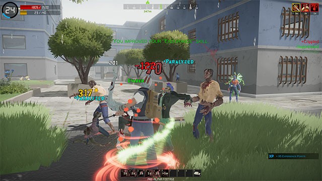 Chiến đấu và sống sót trong thế giới ngập tràn zombie của Persist Online