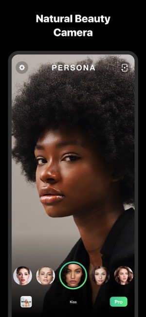 Persona là máy ảnh làm đẹp tôn vinh vẻ đẹp tự nhiên